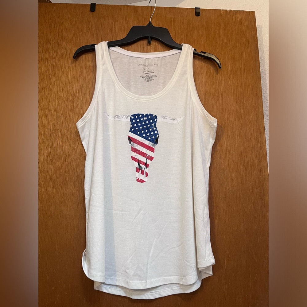 Women’s patriotic tank size Xl
